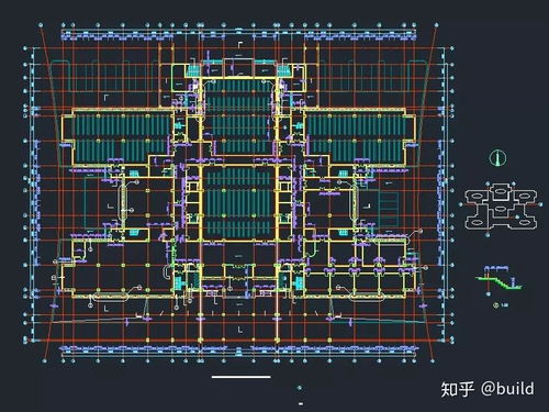 30套图书馆设计方案施工图cad图纸